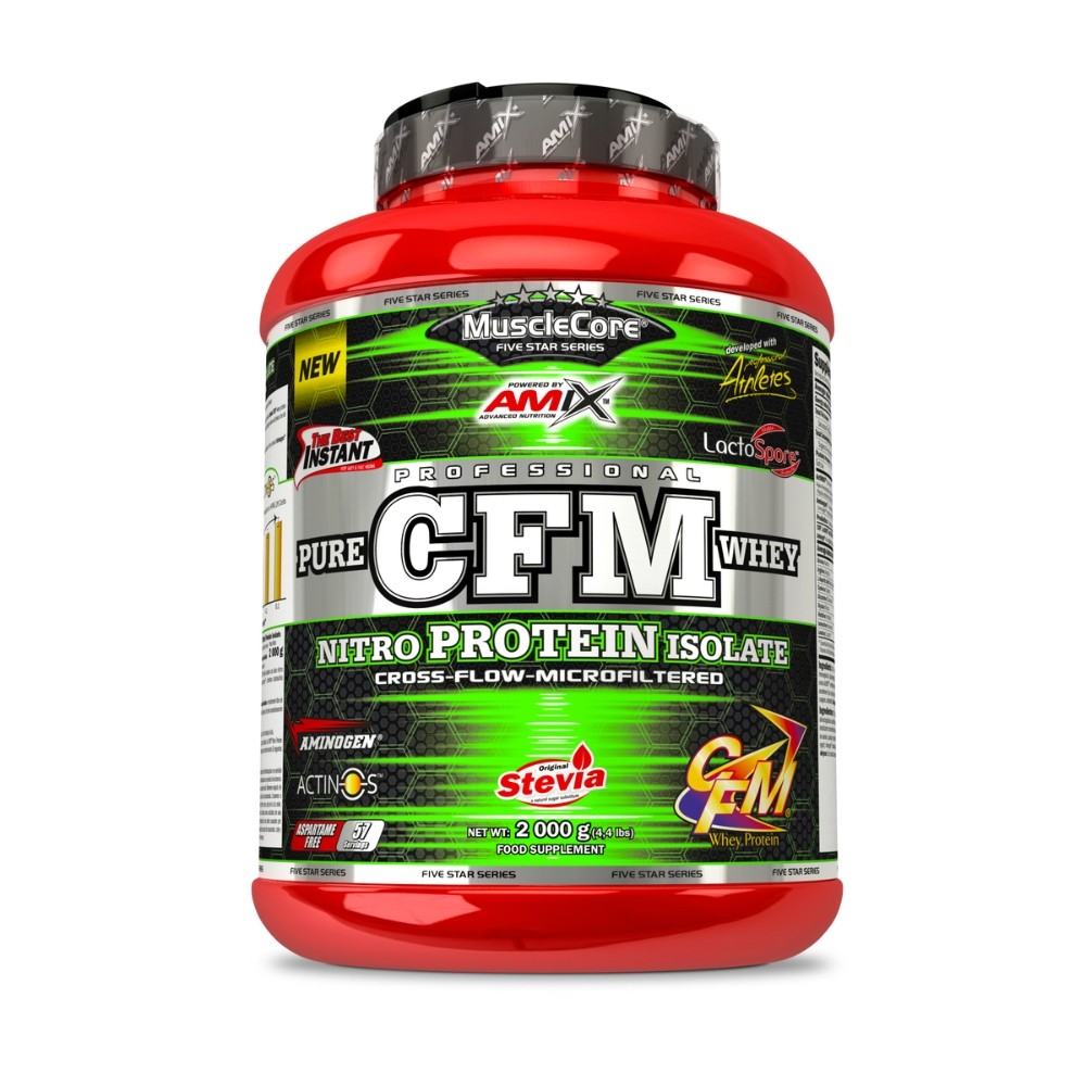 AMIX MUSCLECORE CFM NITRO WHEY 2KG BANOFFEE