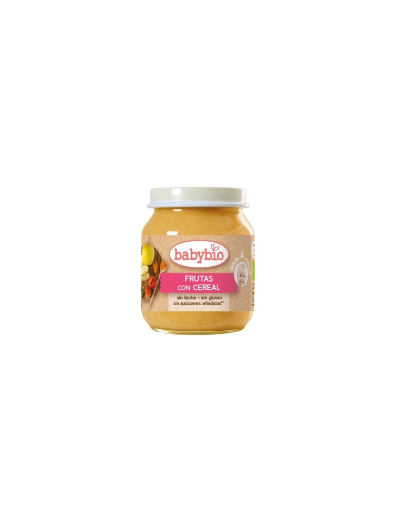 BABYBIO POTITO FRUTAS CON CEREALES 130g