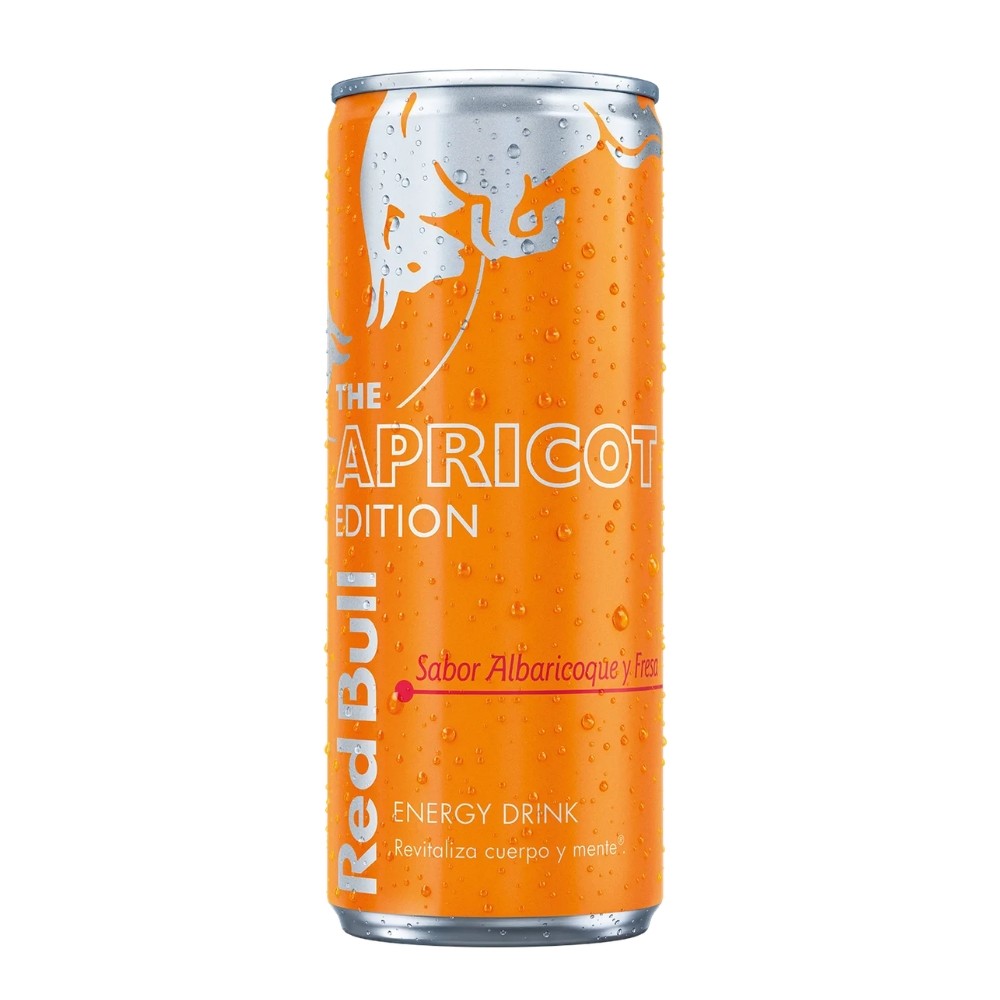 RED BULL ENERGY DRINK 250ML ALBARICOQUE