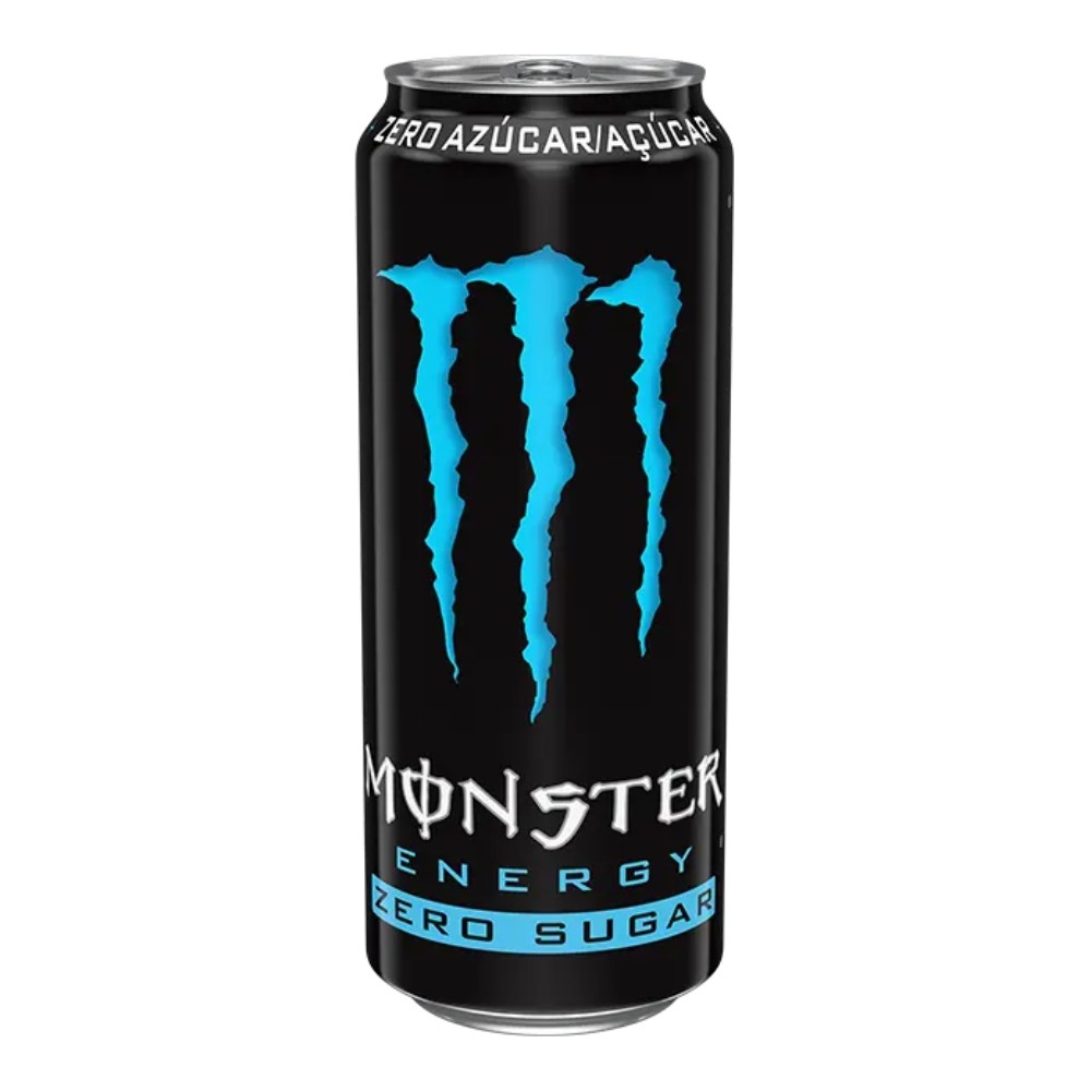MONSTER ENERGY 500ML ZERO SUGAR (NEGRO Y AZUL)
