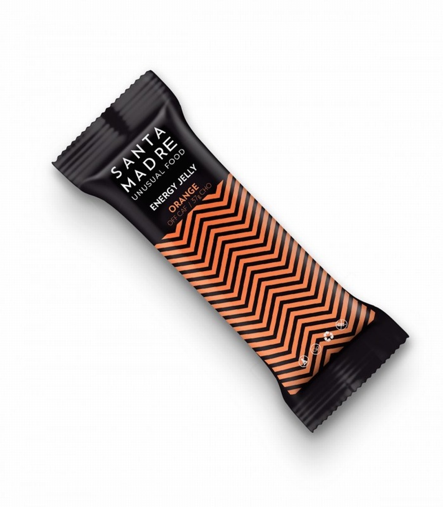 SANTA MADRE GOMINOLA GUMMY BAR 30*45G NARANJA