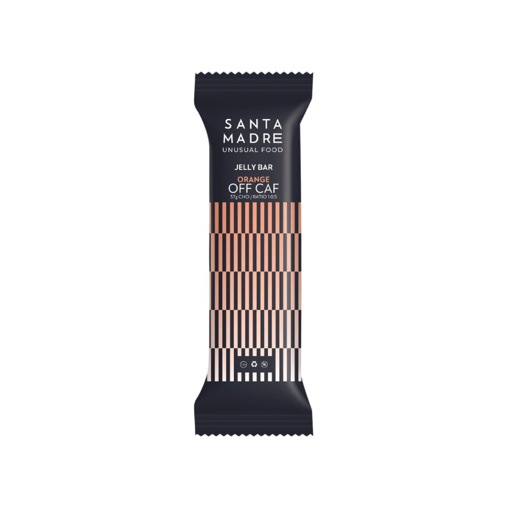 SANTA MADRE GOMINOLA GUMMY BAR 30*45G NARANJA