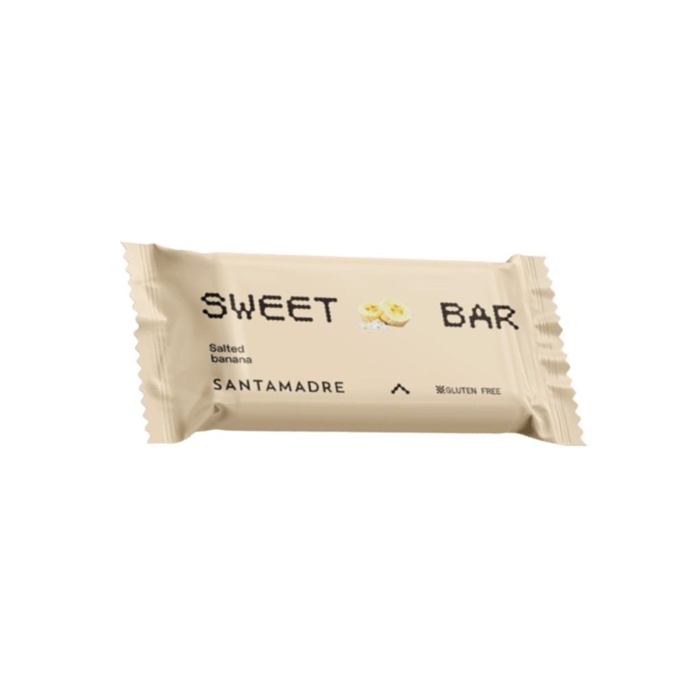 SANTA MADRE BARRITA SWEET BAR 36*60G BANANA SALTE