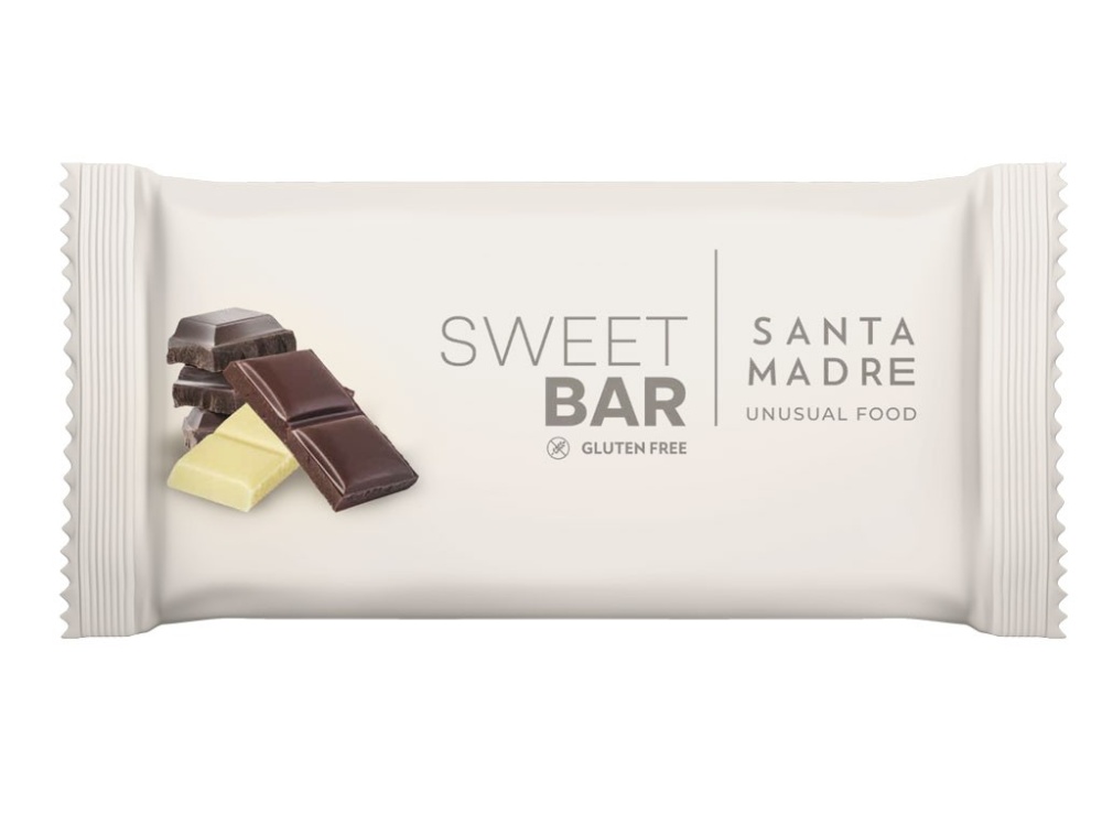 SANTA MADRE BARRITA SWEET BAR 36*60G THREE CHOCO