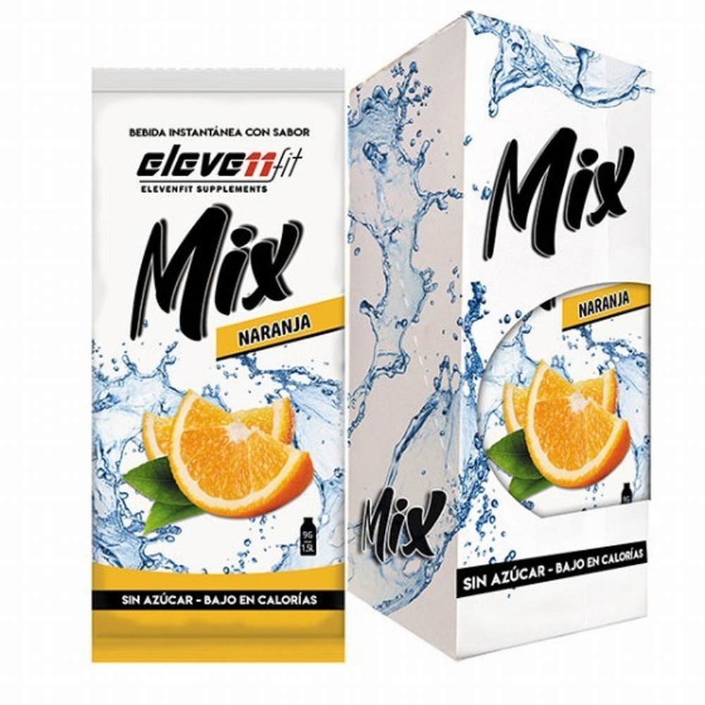 ELEVEN FIT SABORIZANTE MIX S/AZ 24UD NARANJA
