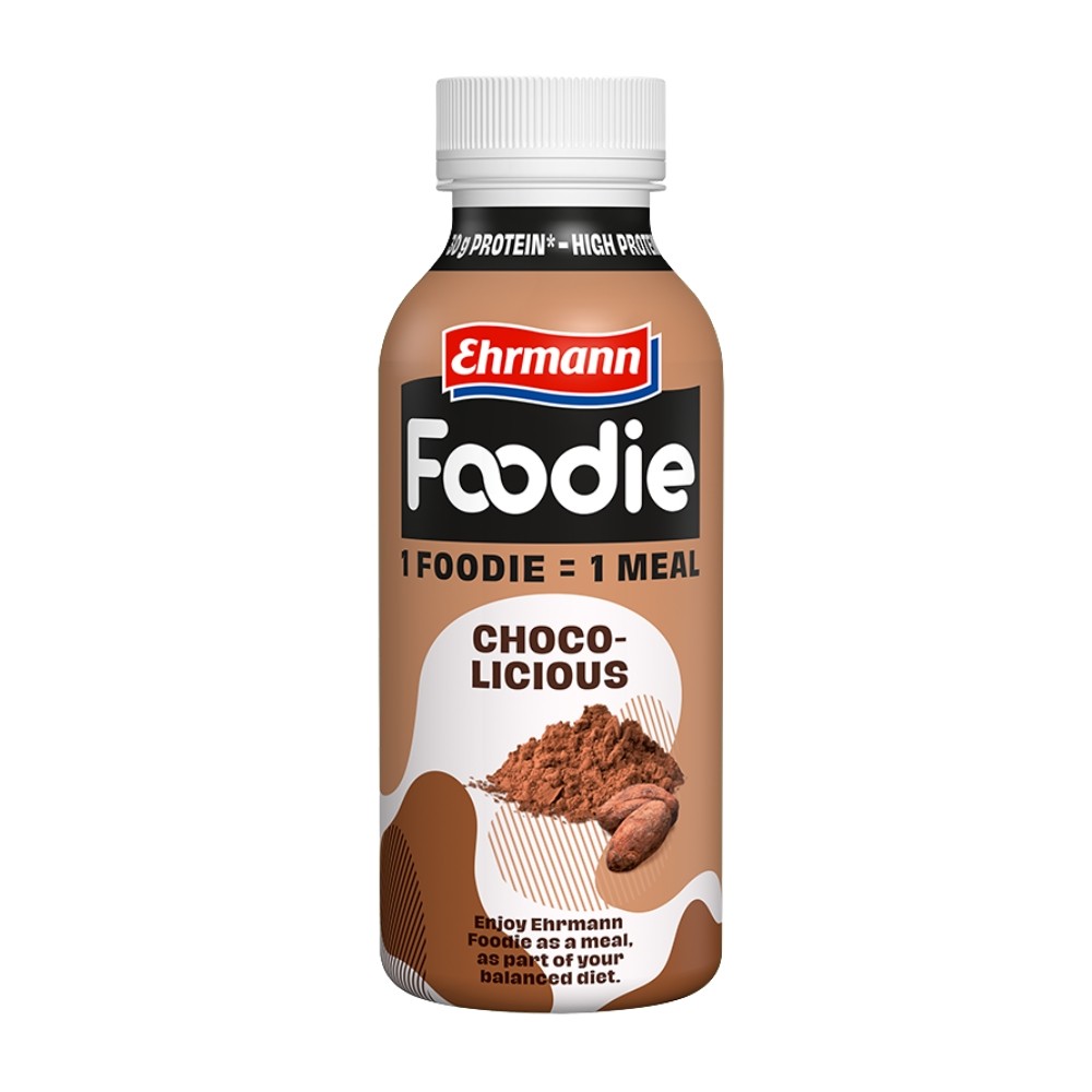 EHRMANN BEBIDA FOODIE 30G PROTEIN 400ML CHOCOLATE