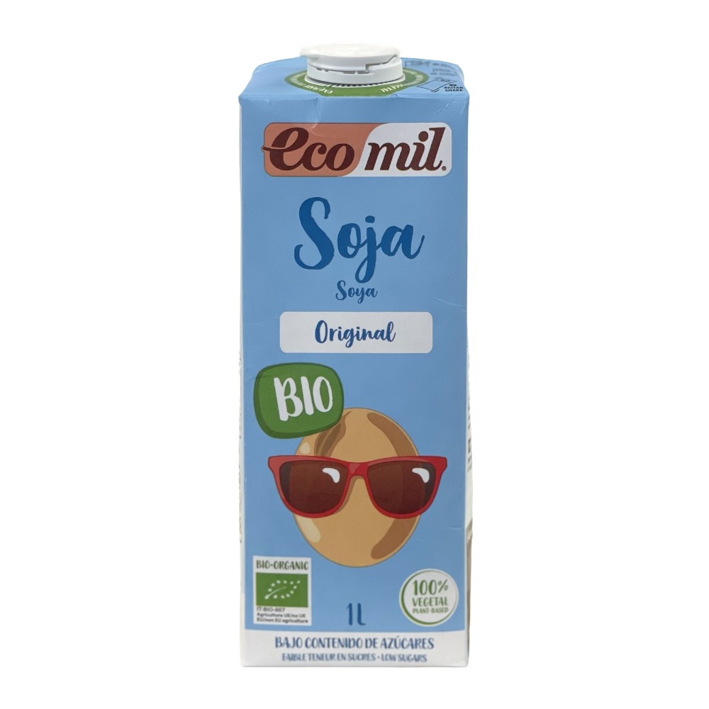 ECOMIL BEBIDA SOJA 1L CON AGAVE BIO