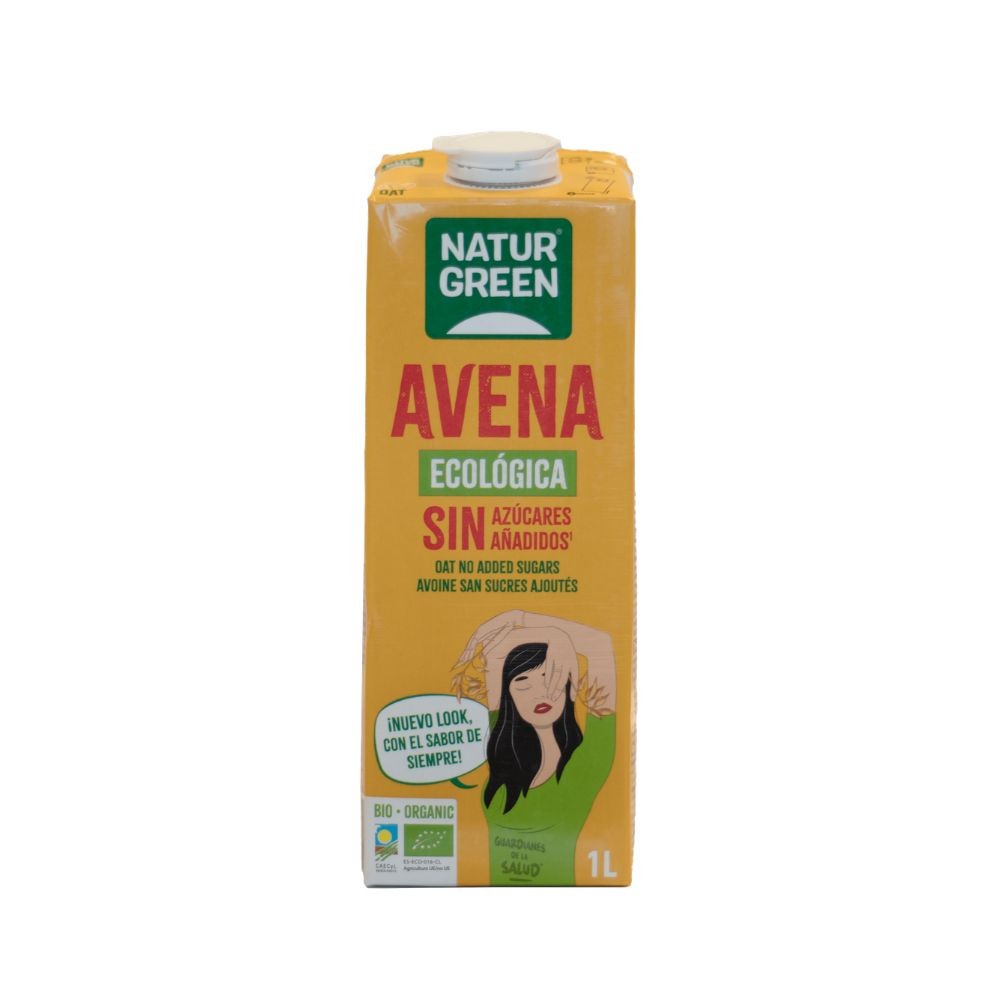 NATURGREEN BEBIDA AVENA 1L BIO