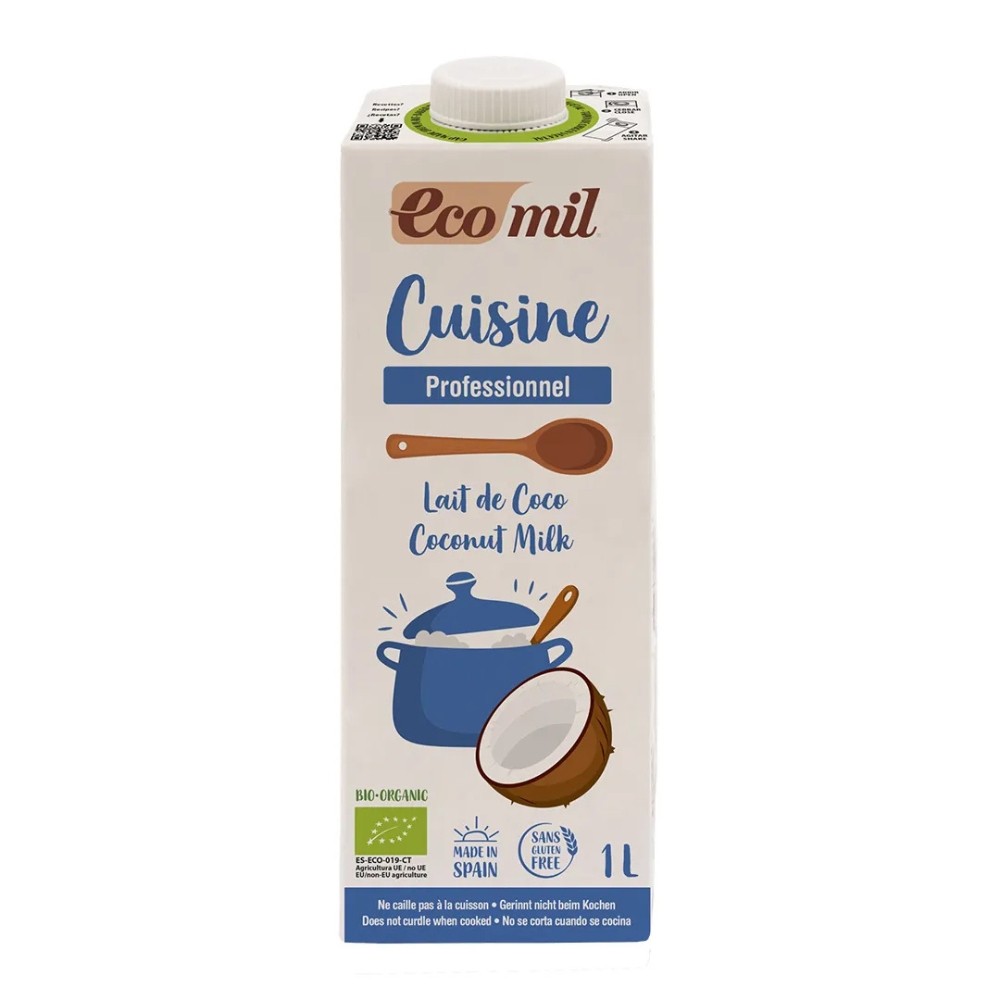 ECOMIL CUISINE COCO BRICK 1L.