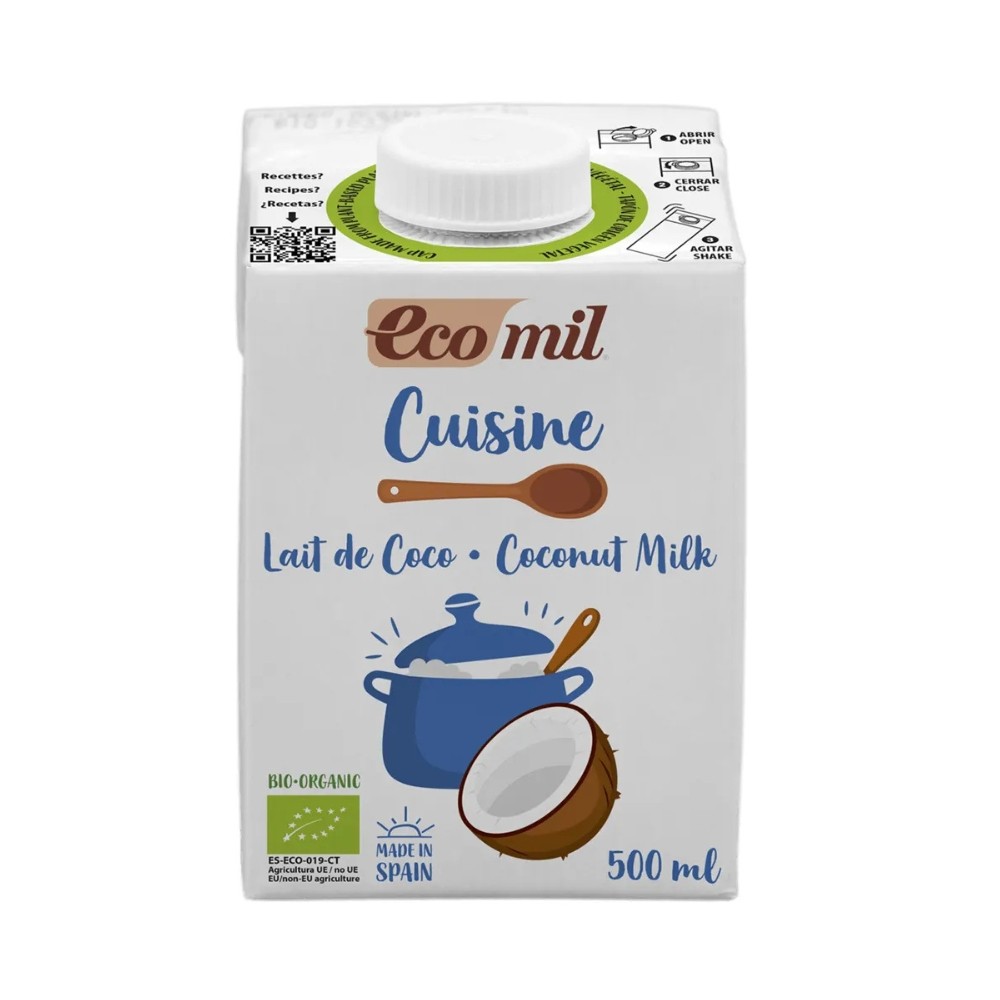 ECOMIL CUISINE COCO BRICK 500ML.