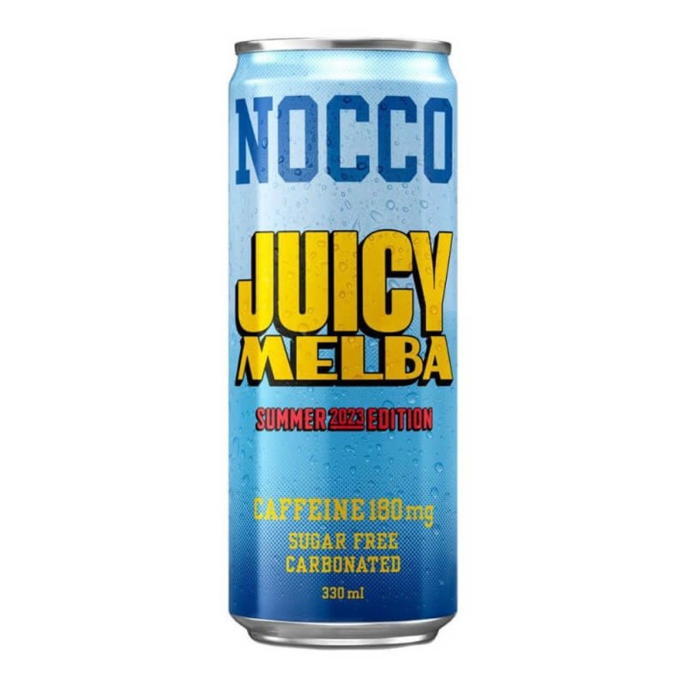 NOCCO BEBIDA ENERGETICA BCAA 330ML JUICY MELBA S.E