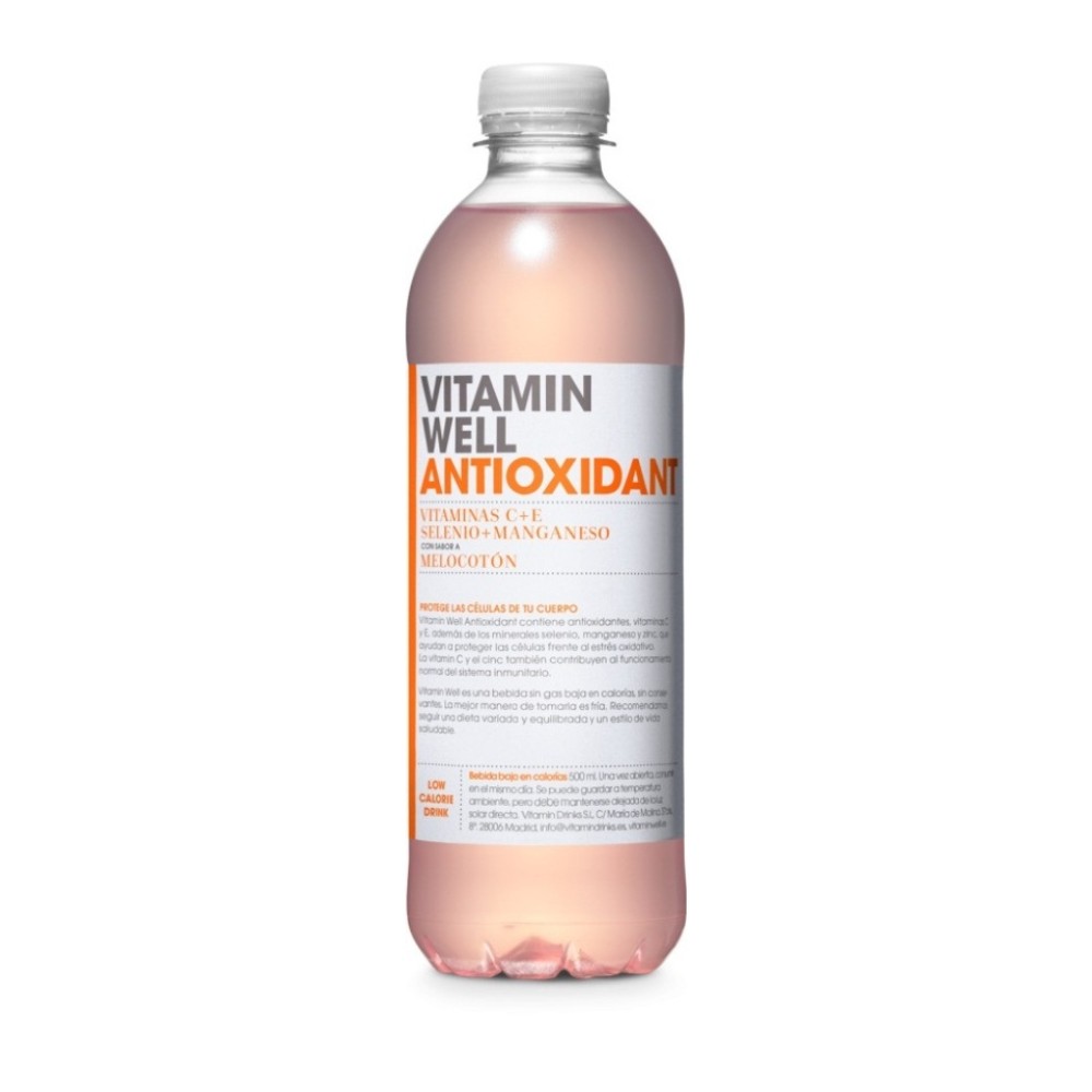 VITAMIN WELL BEBIDA VITAM.500ML ANTIOX-MELOCOTON