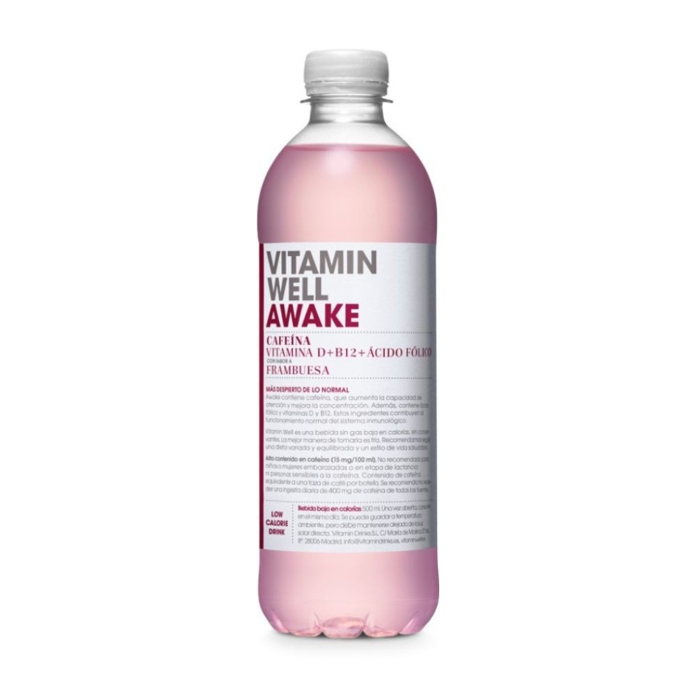 VITAMIN WELL BEBIDA VITAM.500ML AWAKE-FRAMBUESA