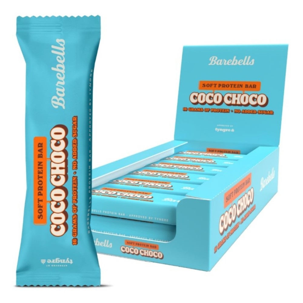 BAREBELLS BARRITA SOFT 12*55GR COCO CHOCO