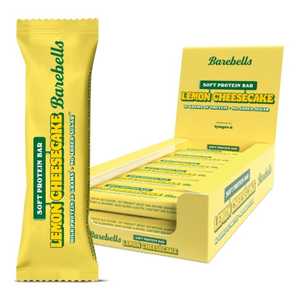 BAREBELLS BARRITA SOFT 12*55GR LEMON CHEESCAKE