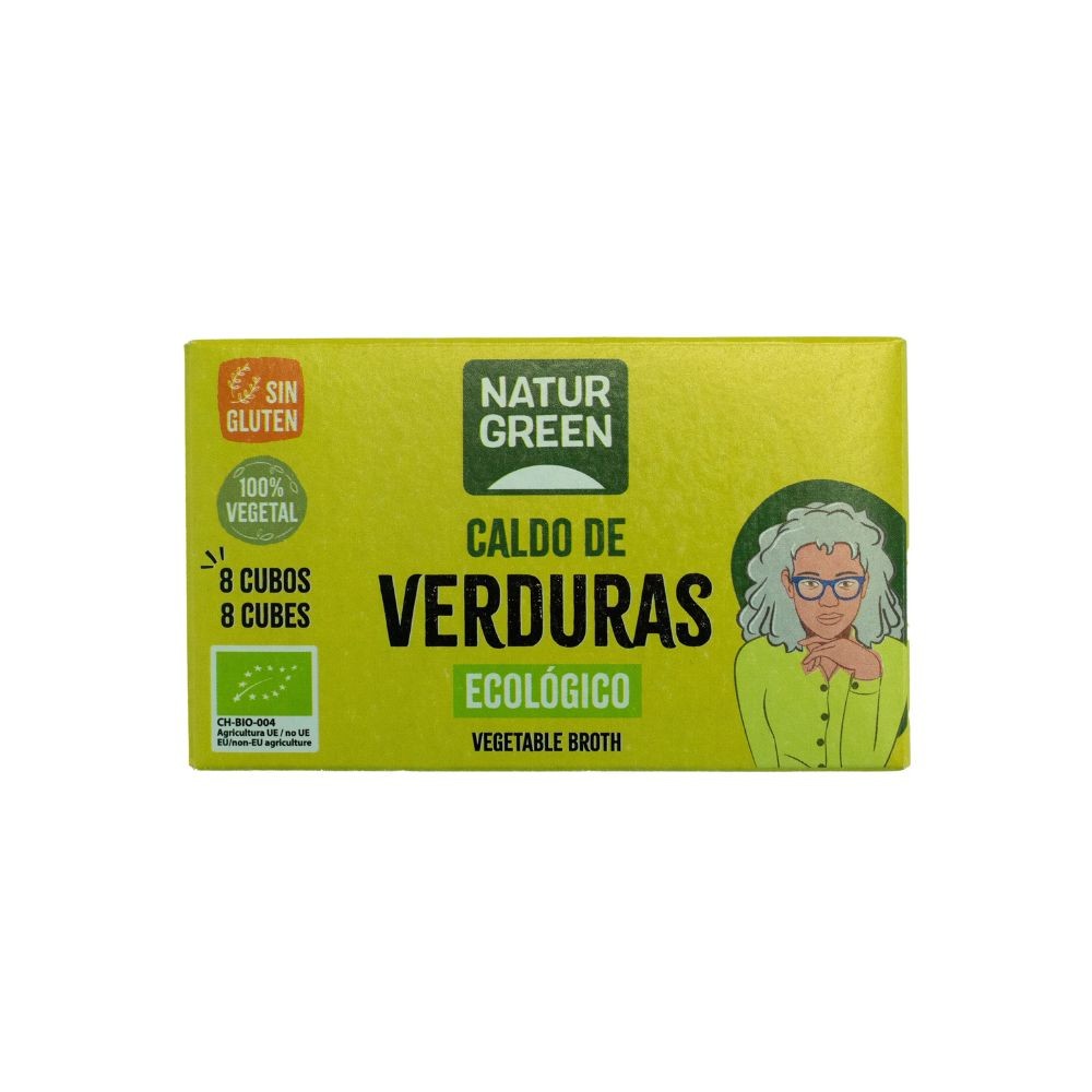 NATURGREEN CALDO VERDURAS CUBITOS 8X10. 5GR.