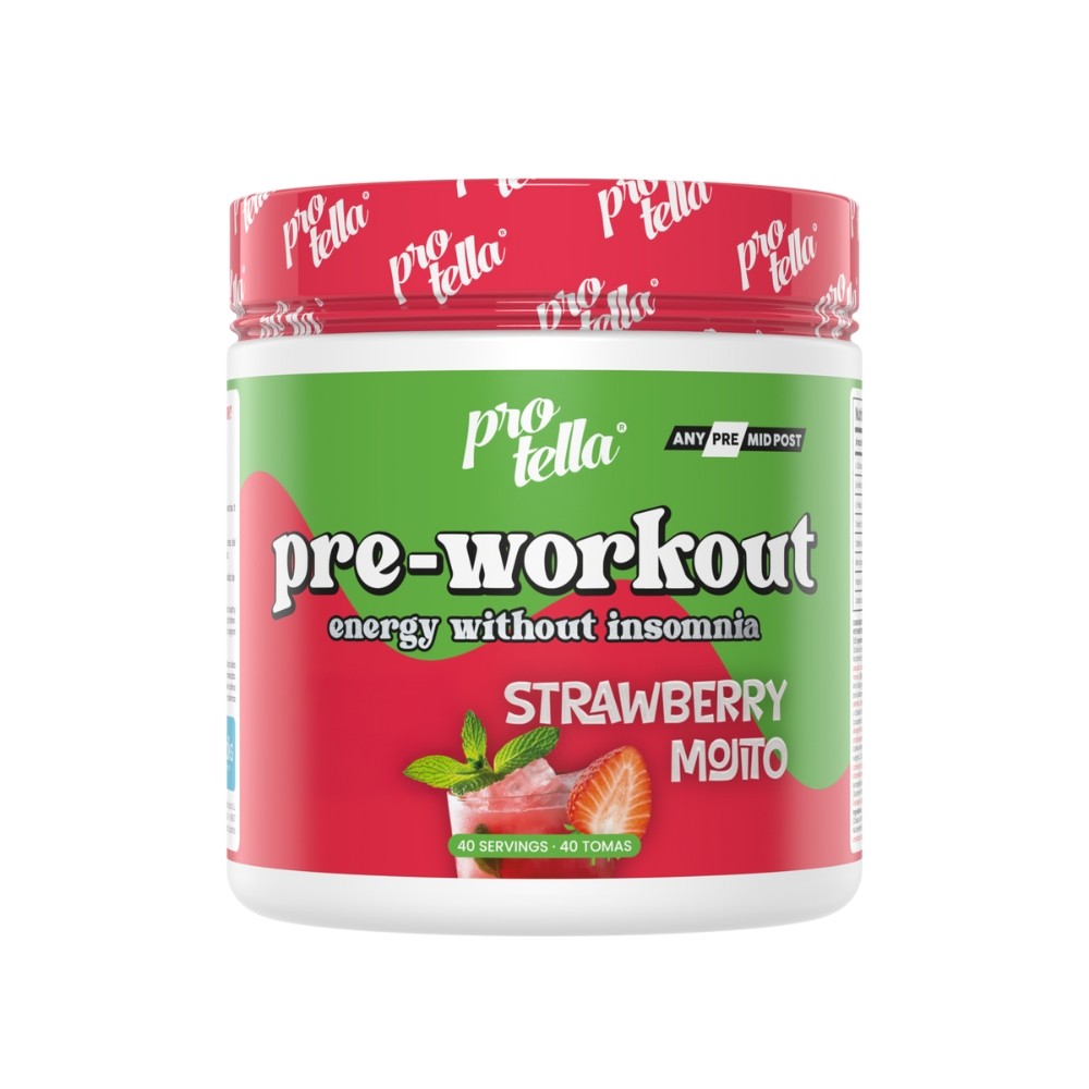 PROTELLA PRE ENTRENO 280G STRAWBERRY MOJITO