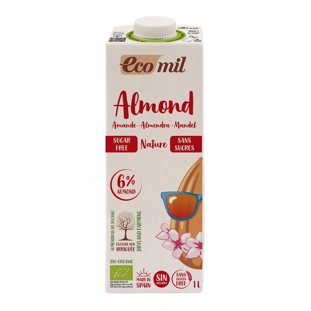 ECOMIL ALMENDRA NATURE BRICK 1L