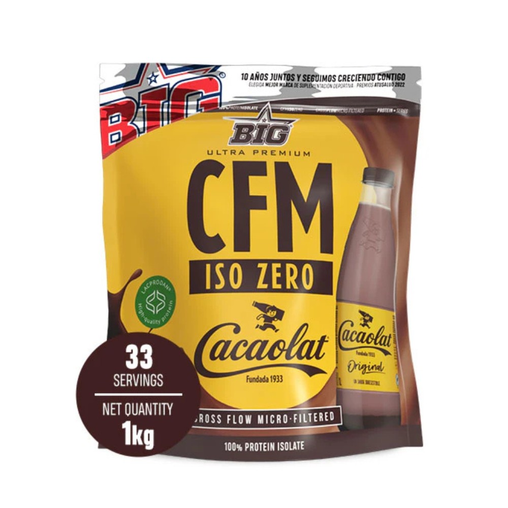 BIG CFM ISO ZERO DOYPACK 1KG CACAOLAT