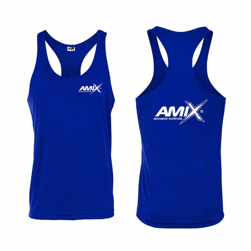 AMIX CAMISETA TIRANTES AZUL TALLA-S