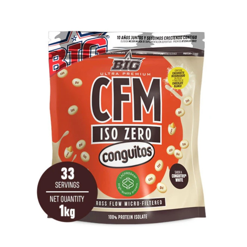 BIG CFM ISO ZERO DOYPACK 1KG CONGUITOS WHITE