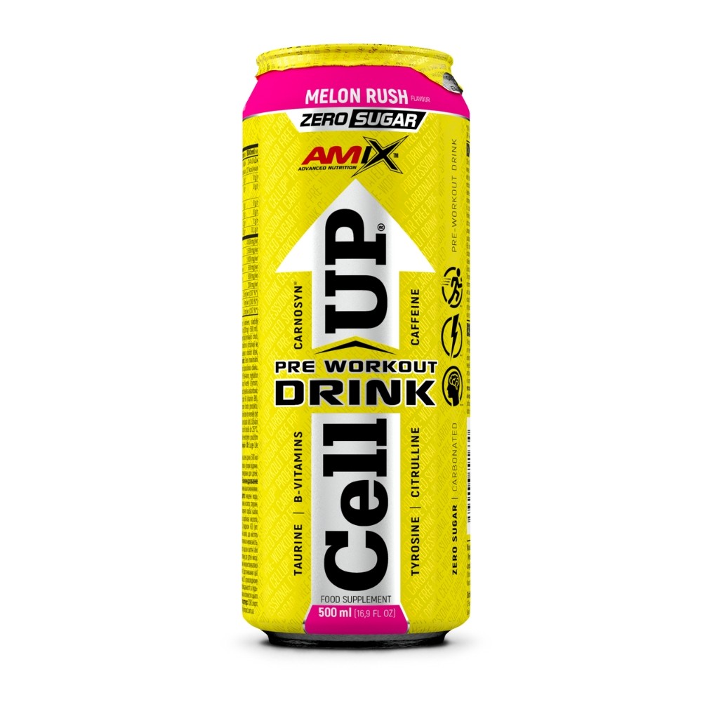 AMIX PRO CELL UP PRE-WORK DRINK 500ML MELON RUSH
