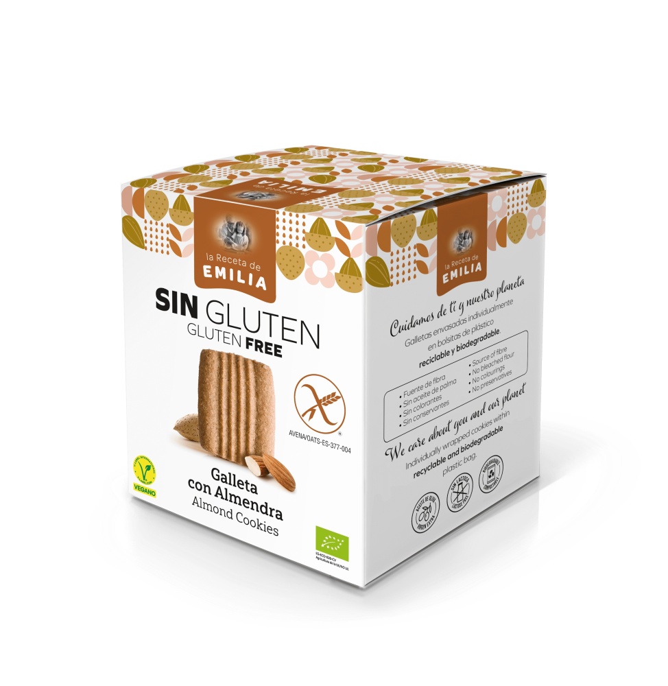 RECETA EMILIA GALL.S/G ALMENDRA 125G BIODARMA
