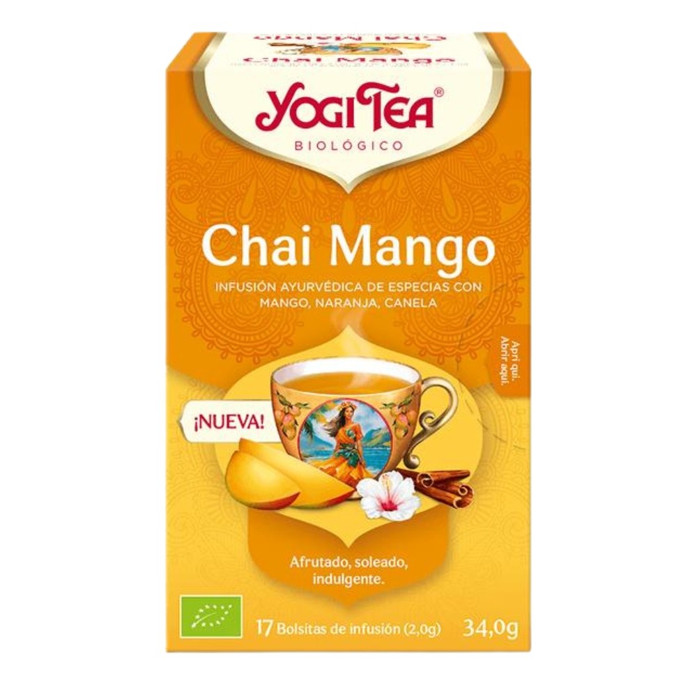 YOGI TEA CHAI MANGO 17B