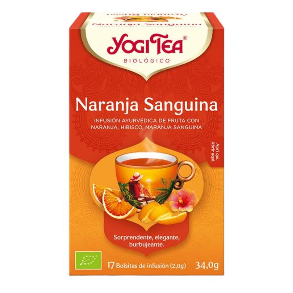 YOGI TEA NARANJA SANGUINA 17B