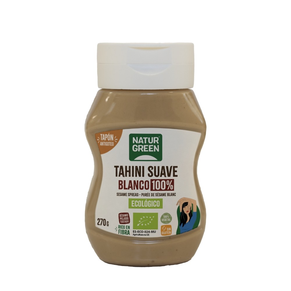 NATURGREEN TAHINI SUAVE BLANCO BIO 270G