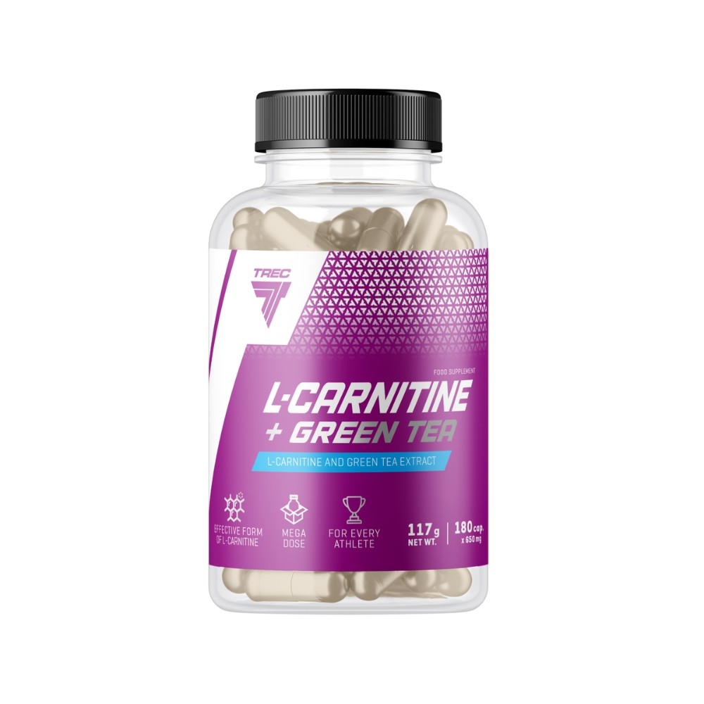 TREC L-CARNITINE + GREEN TEA 180CAP