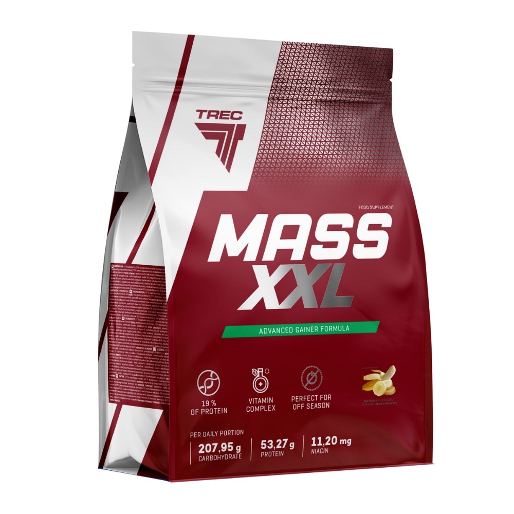 TREC MASS XXL GAINER 3KG PLATANO