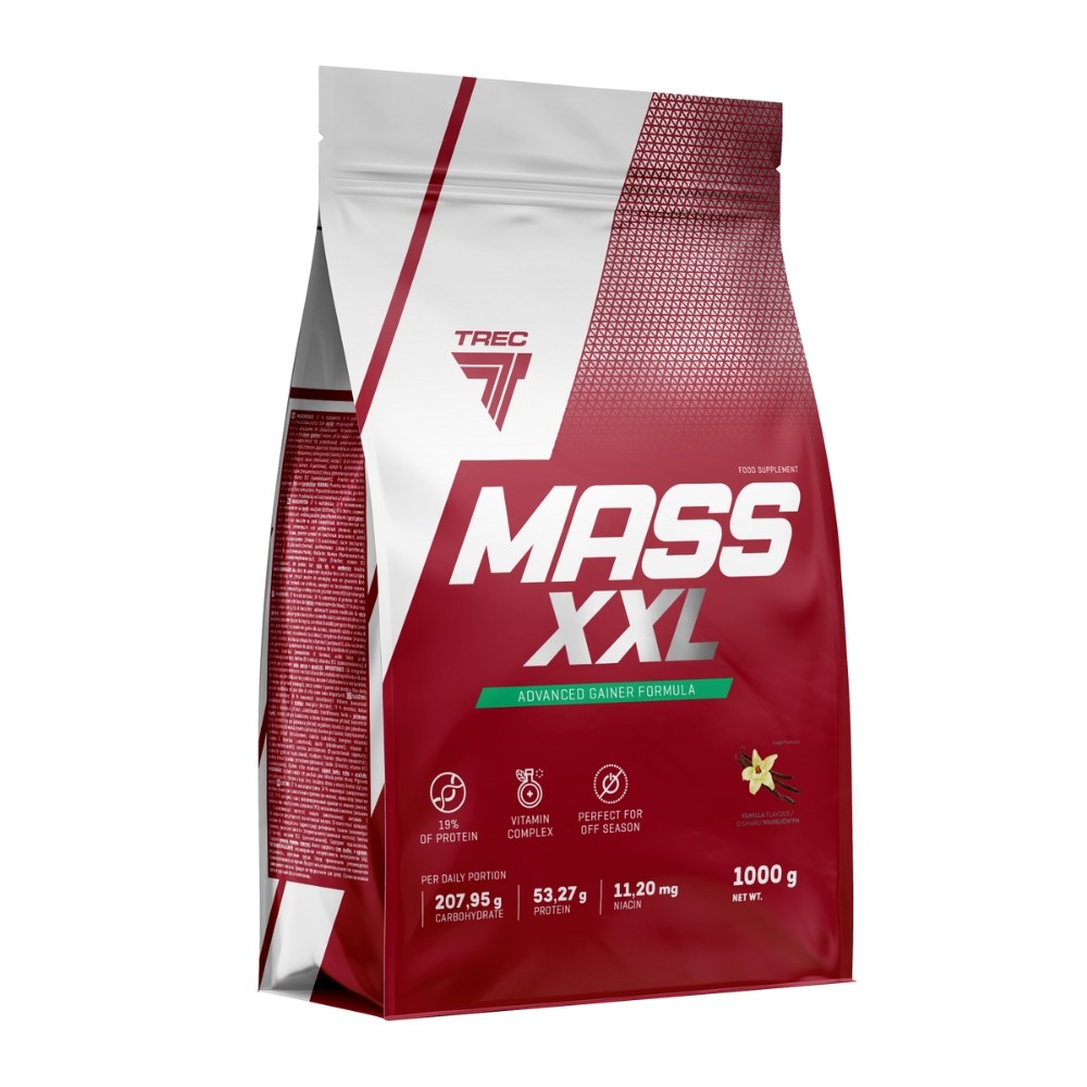 TREC MASS XXL GAINER 1KG VAINILLA