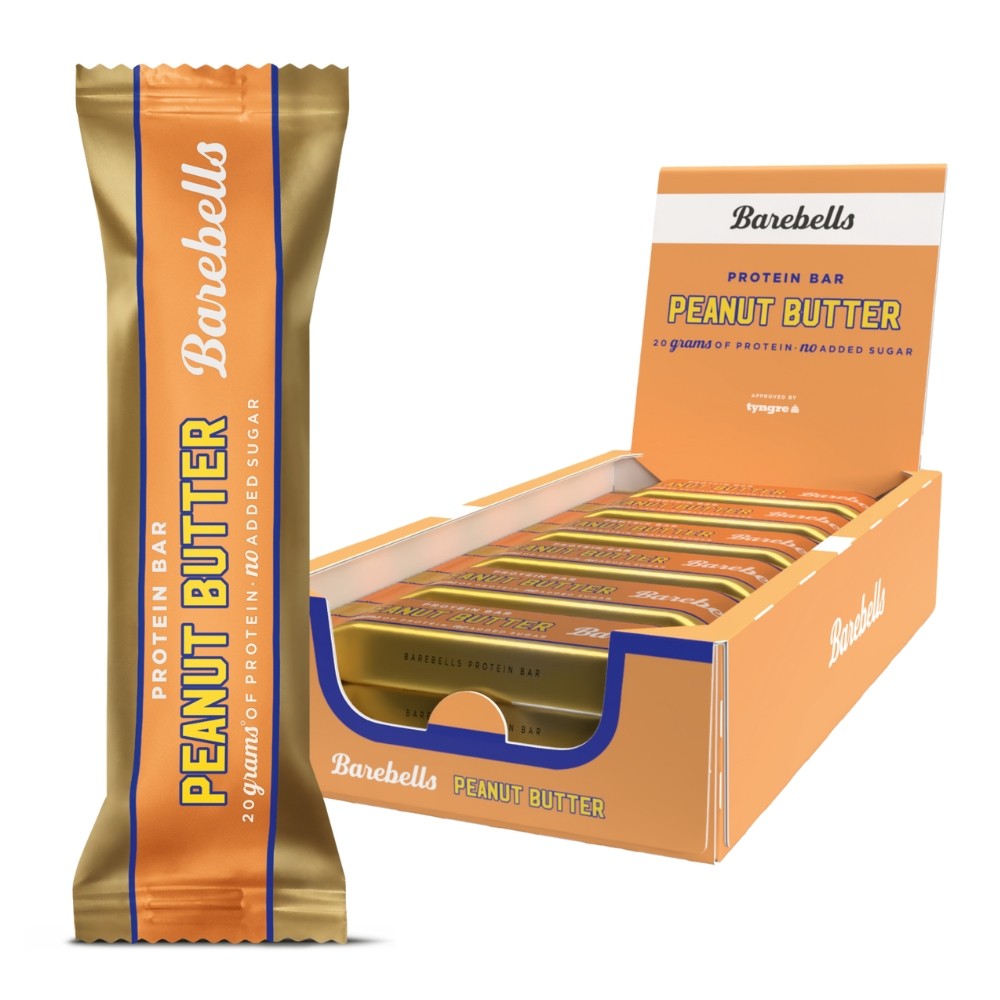 BAREBELLS BARRITA 12*55GR PEANUT BUTTER