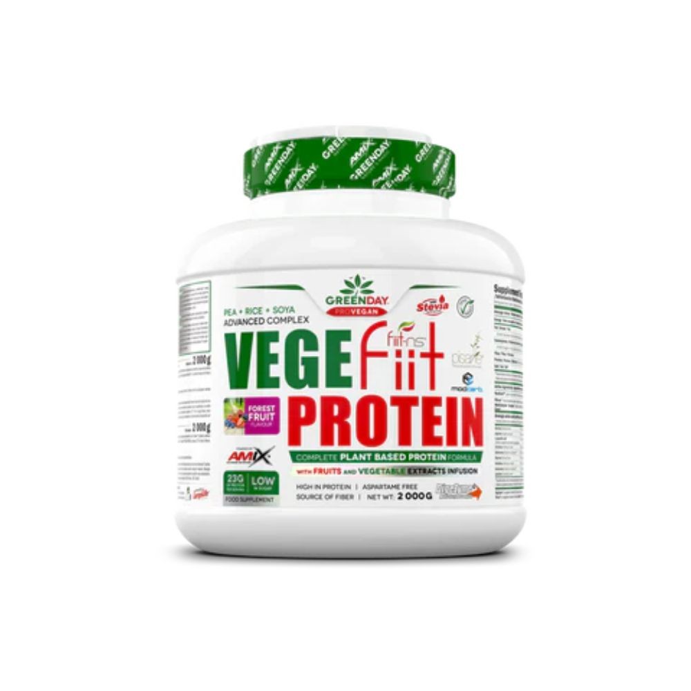 AMIX GREENDAY VEGEFIIT PROT. 2KG FRUTAS BOSQUE
