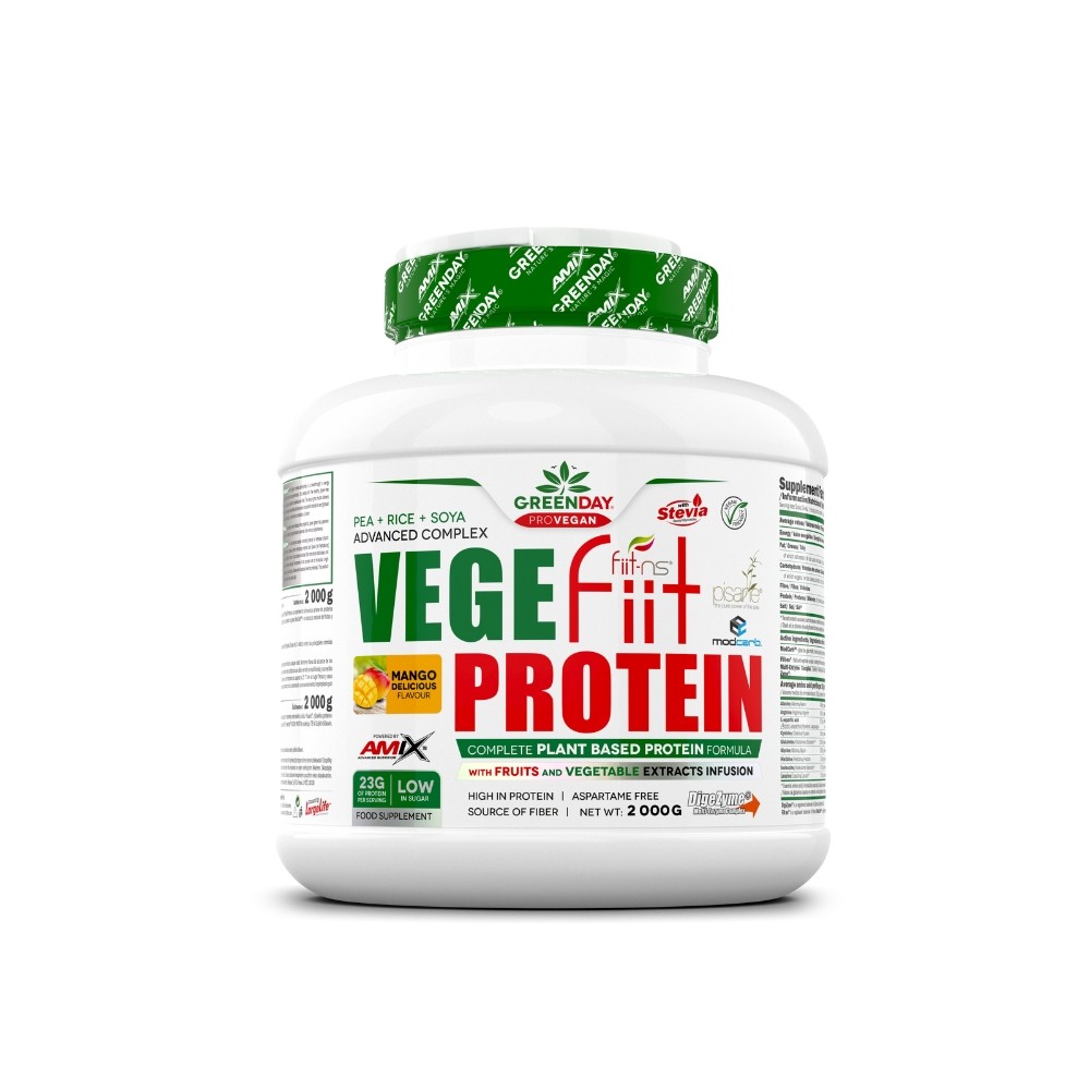 AMIX GREENDAY VEGEFIIT PROT. 2KG MANGO
