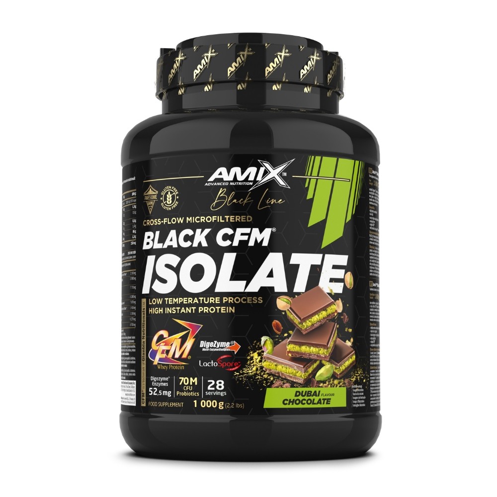 AMIX BLACK CFM ISOLATE 1KG CHOCOLATE DUBAI