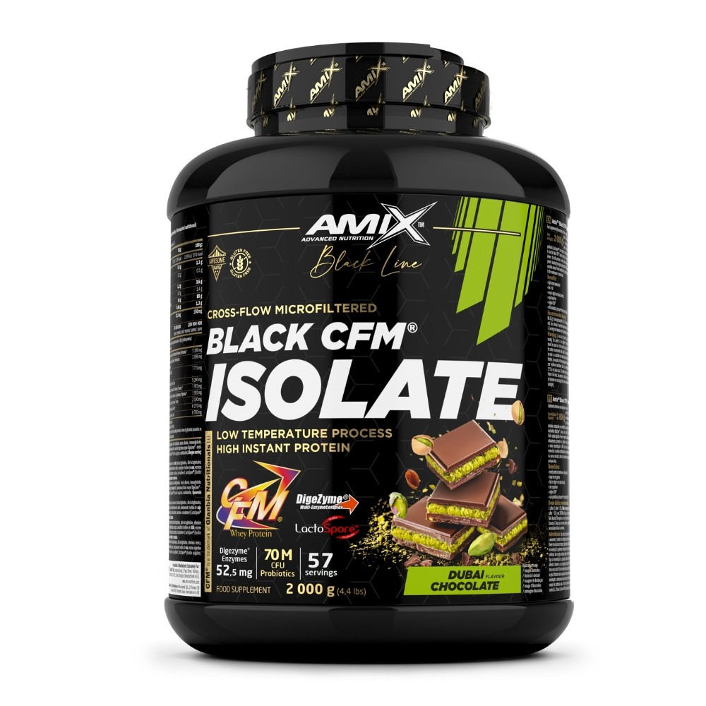 AMIX BLACK CFM ISOLATE 2KG CHOCOLATE DUBAI