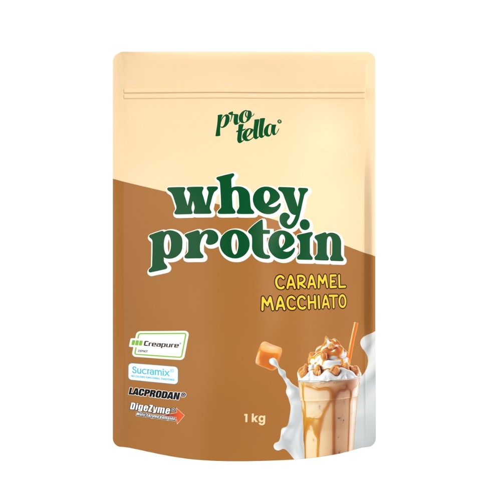 PROTELLA WHEY PROTEIN 1KG CARAMEL MACCHIATO