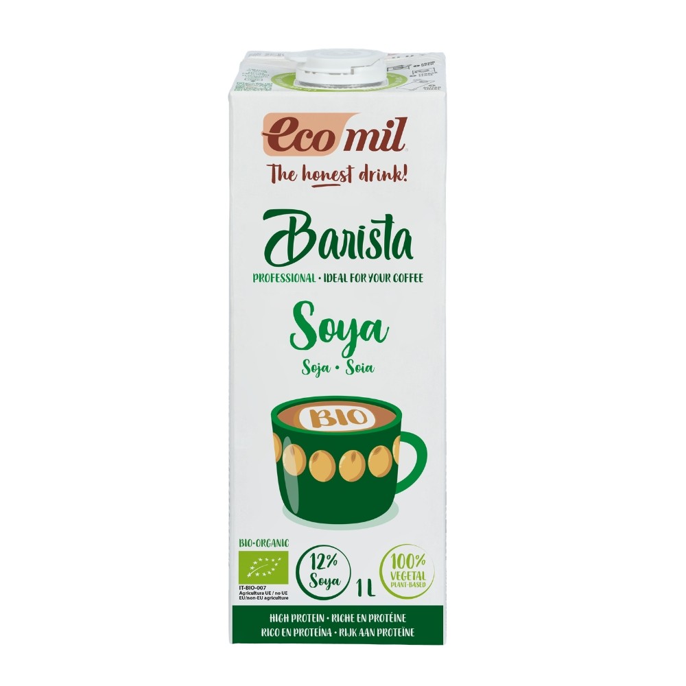 ECOMIL BARISTA SOJA LOW SUGARS BIO 1L