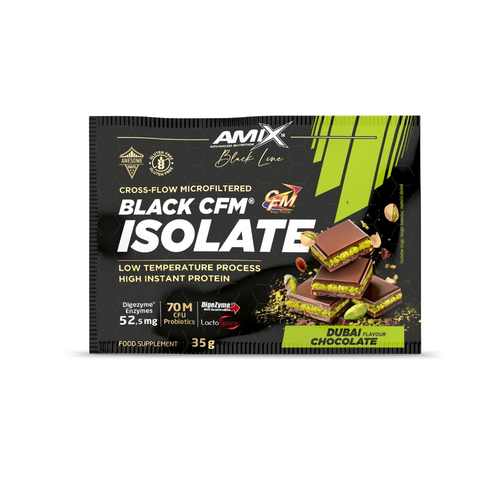 AMIX UNIDOSIS BLACK CFM ISO.35GR. CHOCOLATE DUBAI