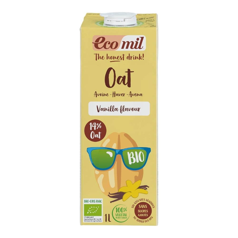 ECOMIL AVENA VAINILLA  BIO 1L