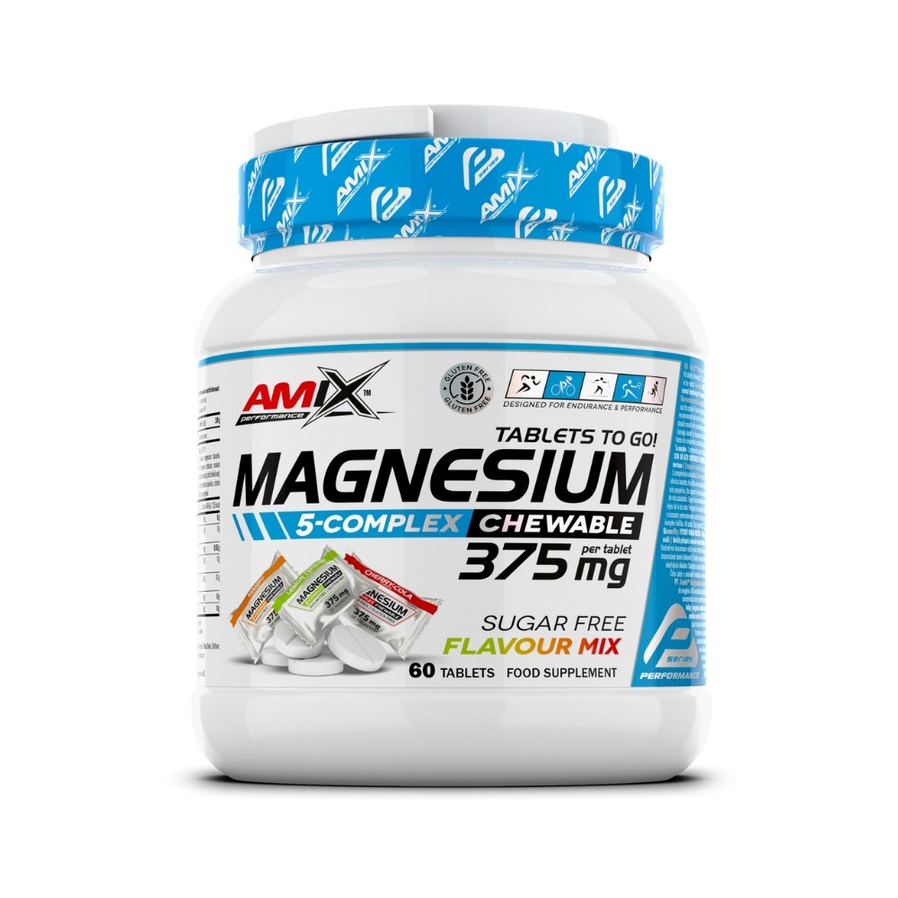 AMIX PERF. MAGNESIUM MASTICABLE 5COMPLEX 60TAB MIX