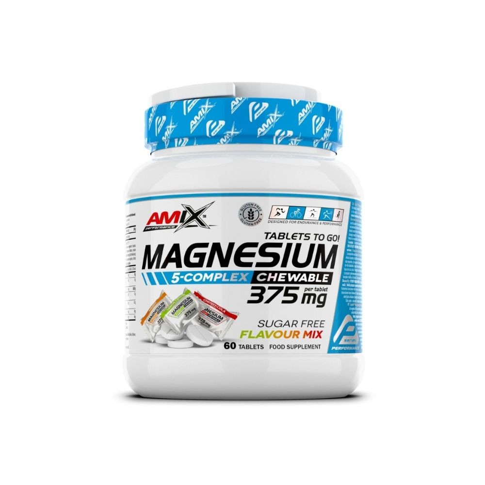 AMIX PERF. MAGNESIUM MASTICABLE 5COMPLEX 60TAB MIX