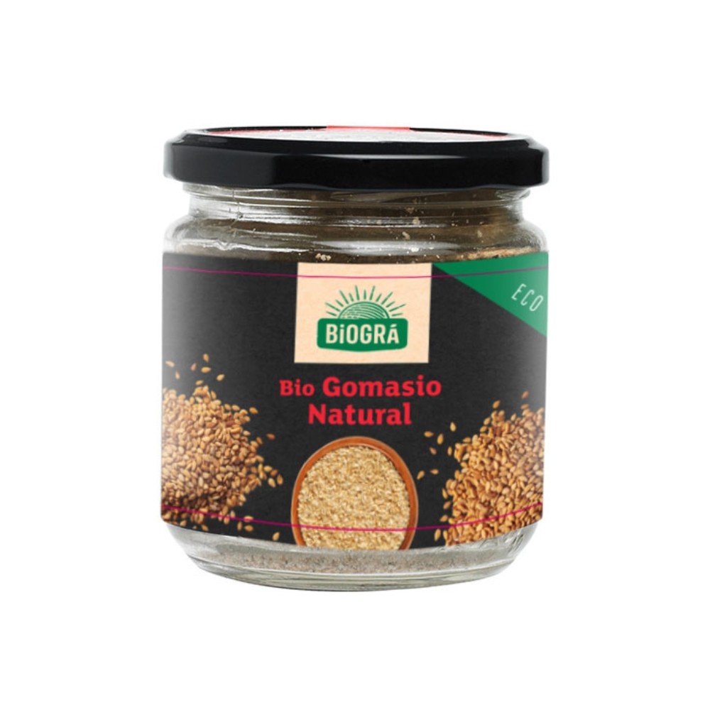 BIOGRA GOMASIO NATURAL BIO.CRISTAL 120GR.