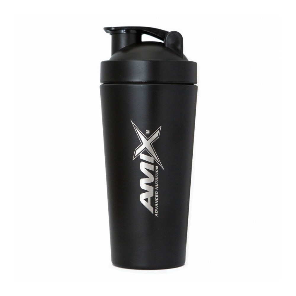 AMIX BATIDORA METALICA 739ML. NEGRO