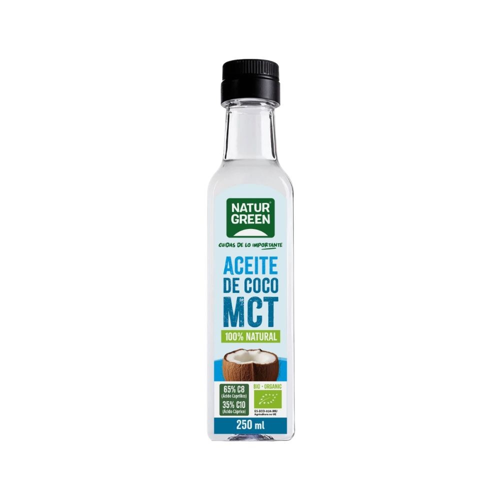 NATURGREEN ACEITE COCO MCT BIO 250ML