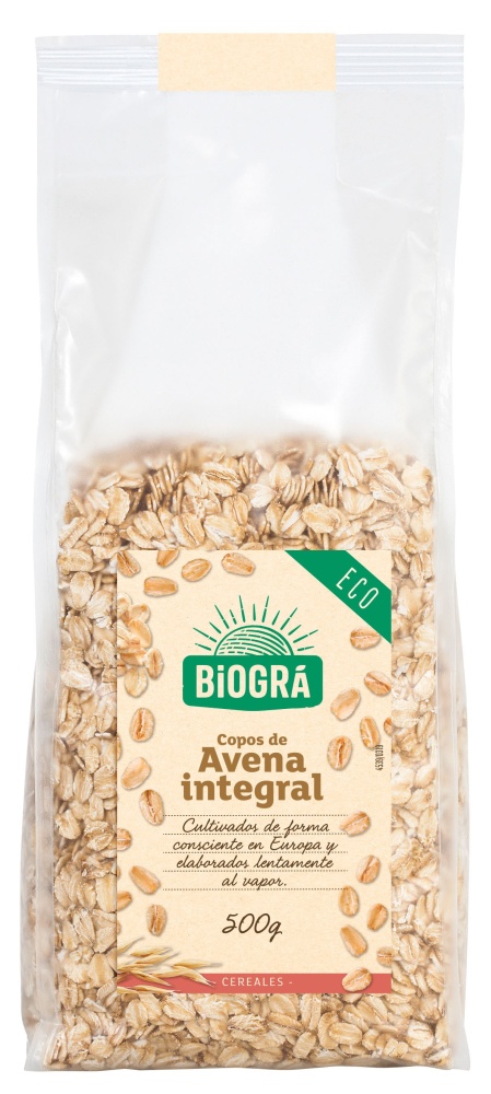 BIOGRA COPOS AVENA GRUESOS BIO. 500GR.