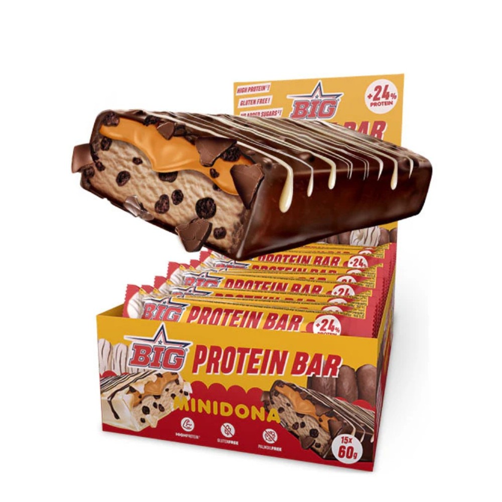 BIG BARRITAS PROTEIN 15X60G MINIDONA DARK