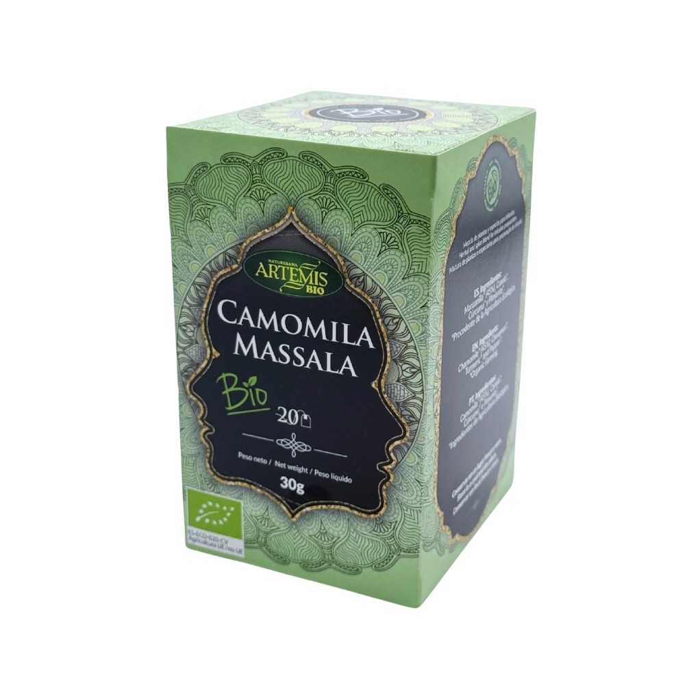 ARTEMIS INFUSION CAMOMILA MASSALA BIO. 20FIL